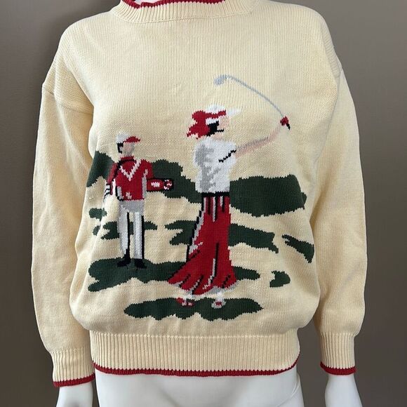 Vintage Tail Golf Sweater Size Small Unisex - Picture 1 of 9